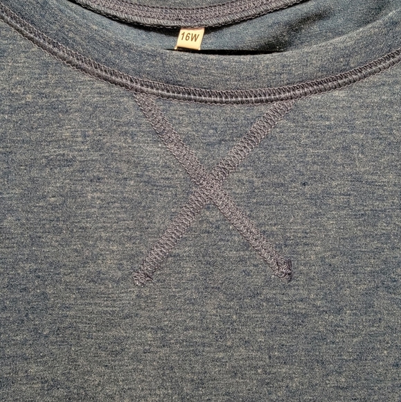 NWT Rosriss Plus Size Tops Casual Short Sleeve - Picture 2 of 10